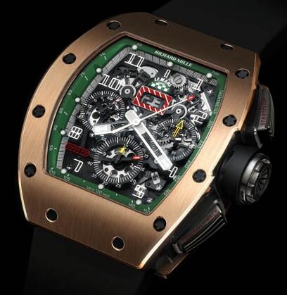 Replica Richard Mille RM 011 Le Mans Classic Rose Gold Watch